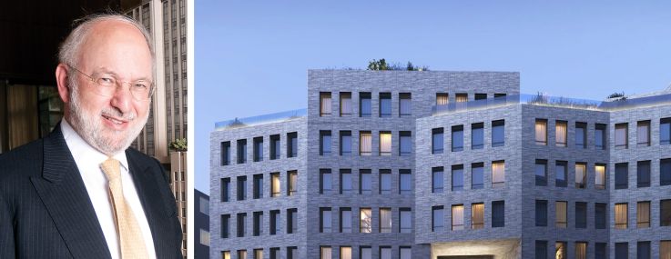 Clipper Equity's David Bistricer and 130 Hope Street, Brooklyn.