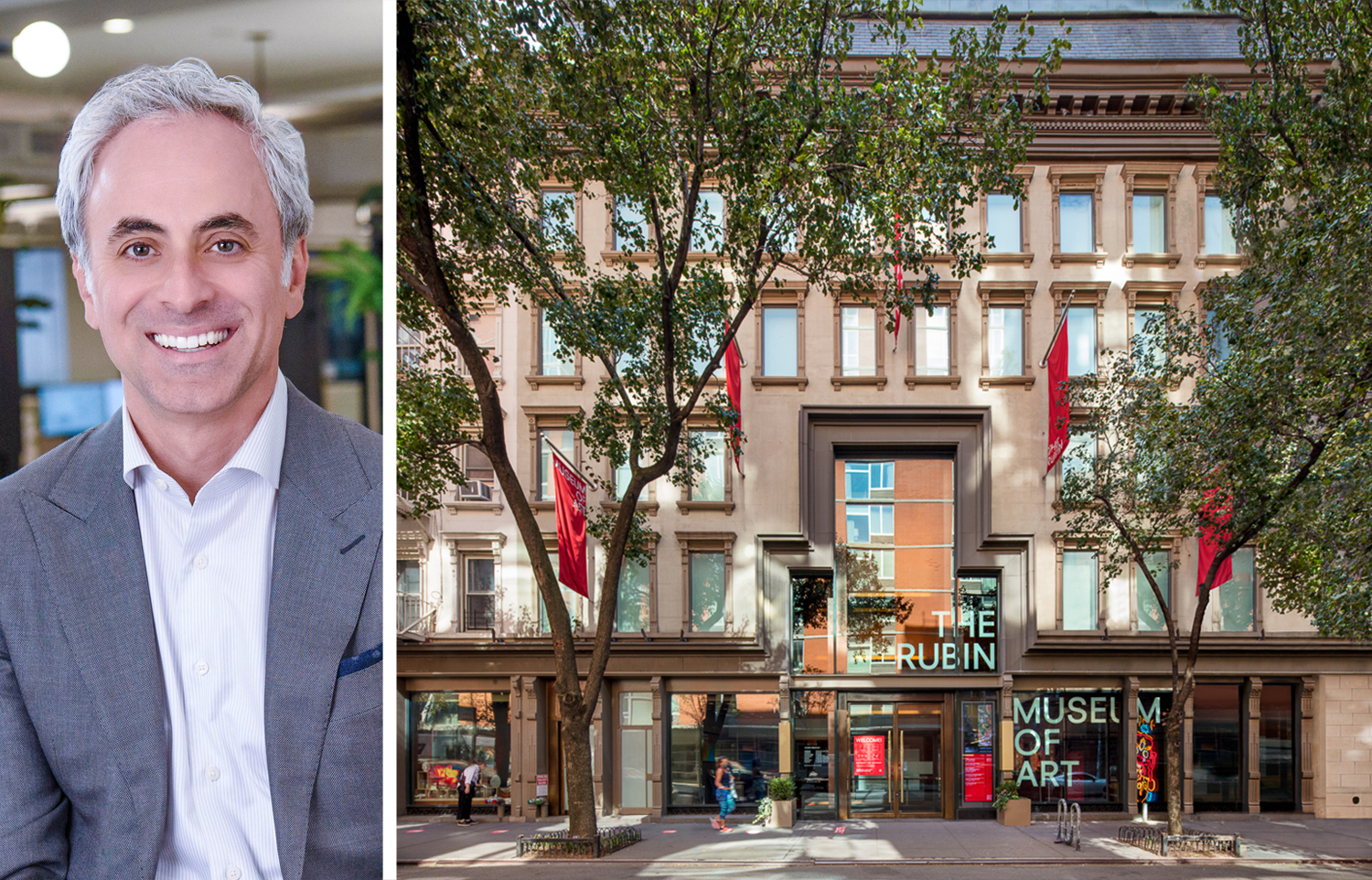 JLL's David Carlos and the Rubin Museum of Himalayan Art at 140-154 West 17th Street.