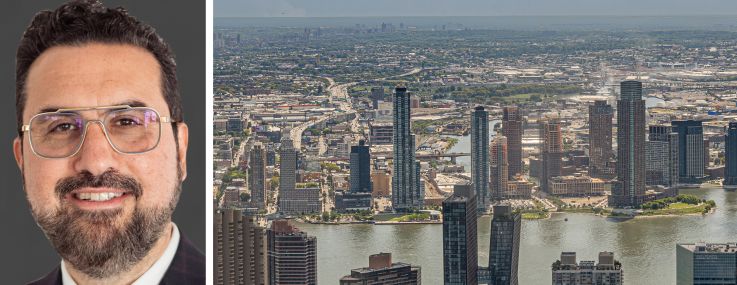 Pinnacle Realty's David Junik and Hunter's Point neighborhood in Queens.