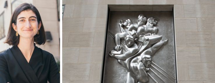 Tishman's Speyer's EB Kelly and 50 Rockefeller Center.