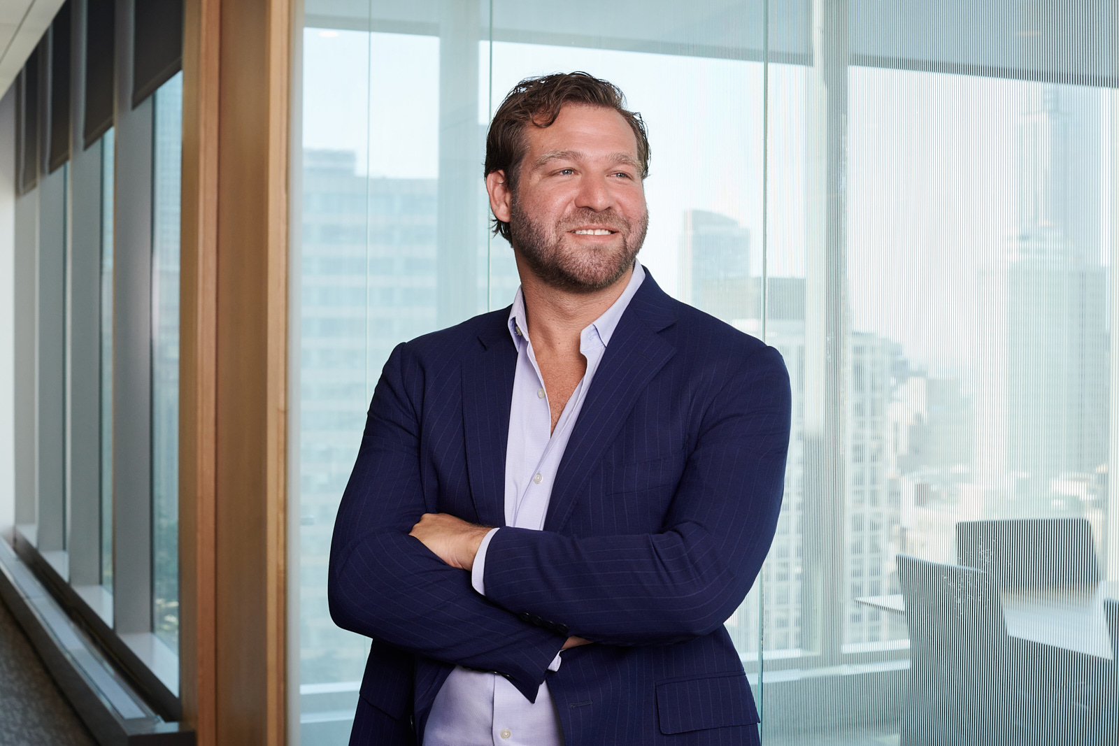 Ian Michael Klein of Rabina, at the company's office at 505 Fifth Avenue.