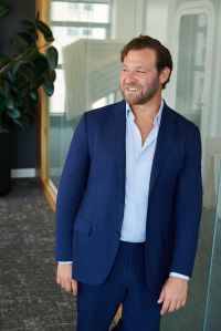 Ian Michael Klein of Rabina, at the company's office at 505 Fifth Avenue.