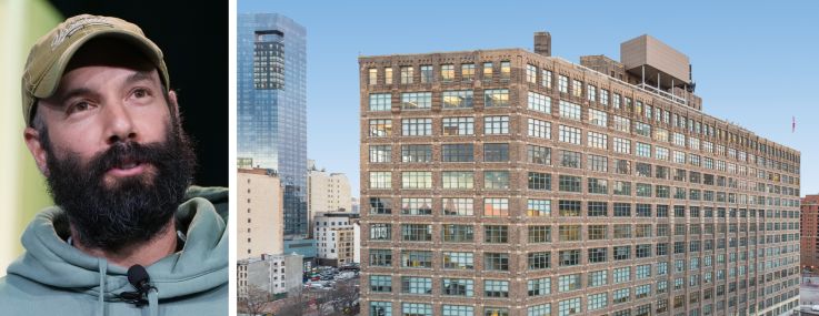 Patreon CEO Jack Conte and 75 Varick Street.