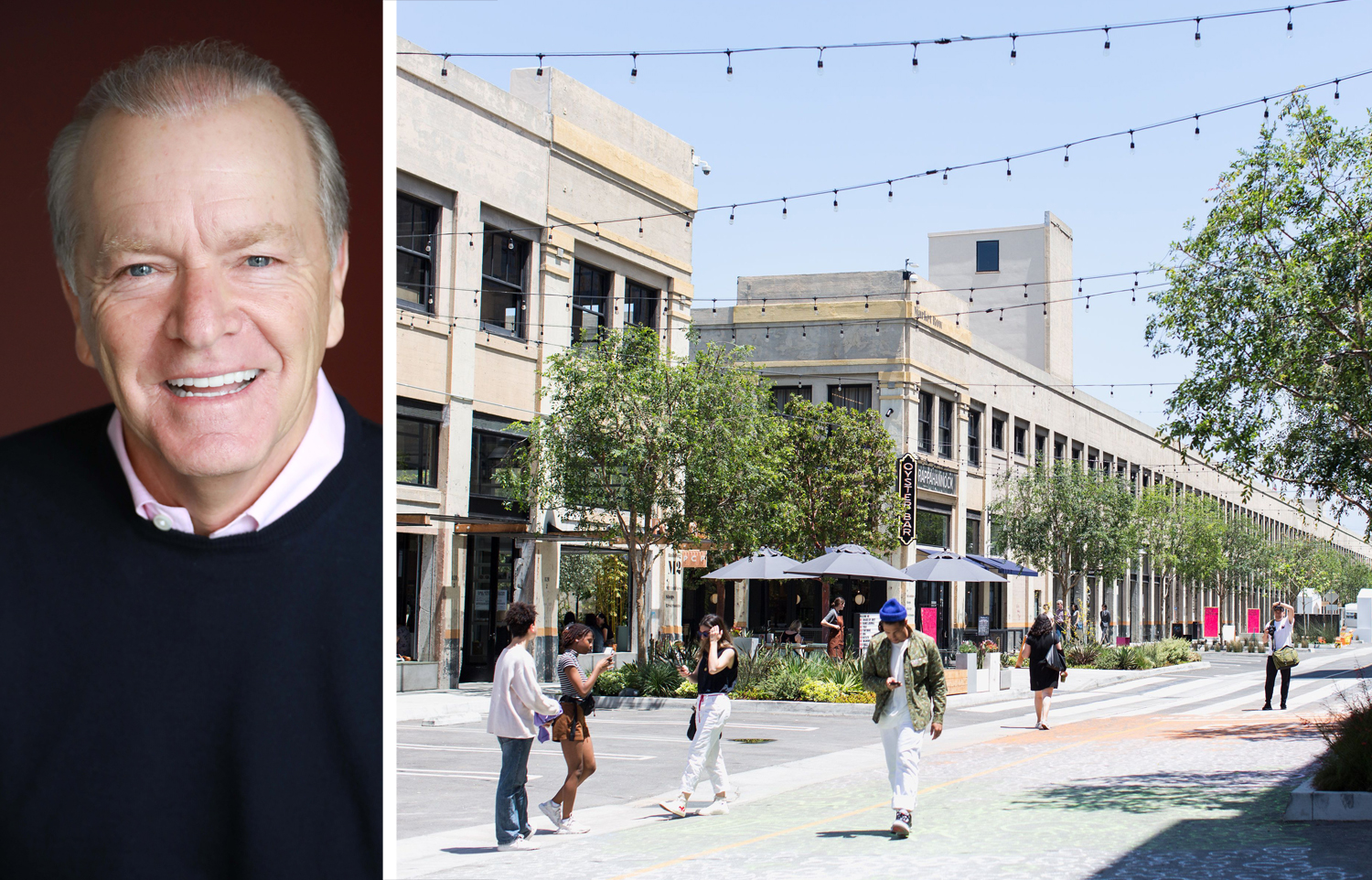 Atlas Capital Group's Jeffrey Goldberger and ROW DTLA in Los Angeles.