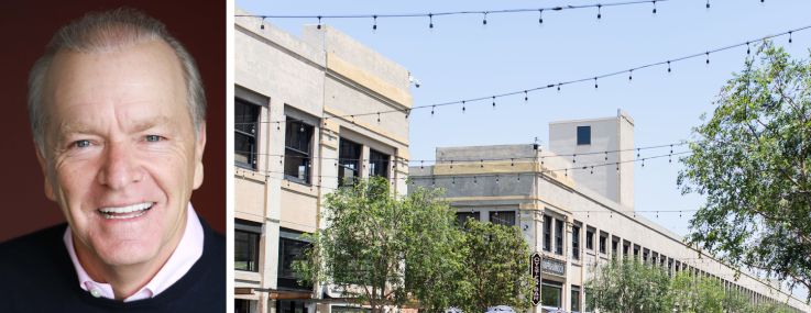 Atlas Capital Group's Jeffrey Goldberger and ROW DTLA in Los Angeles.