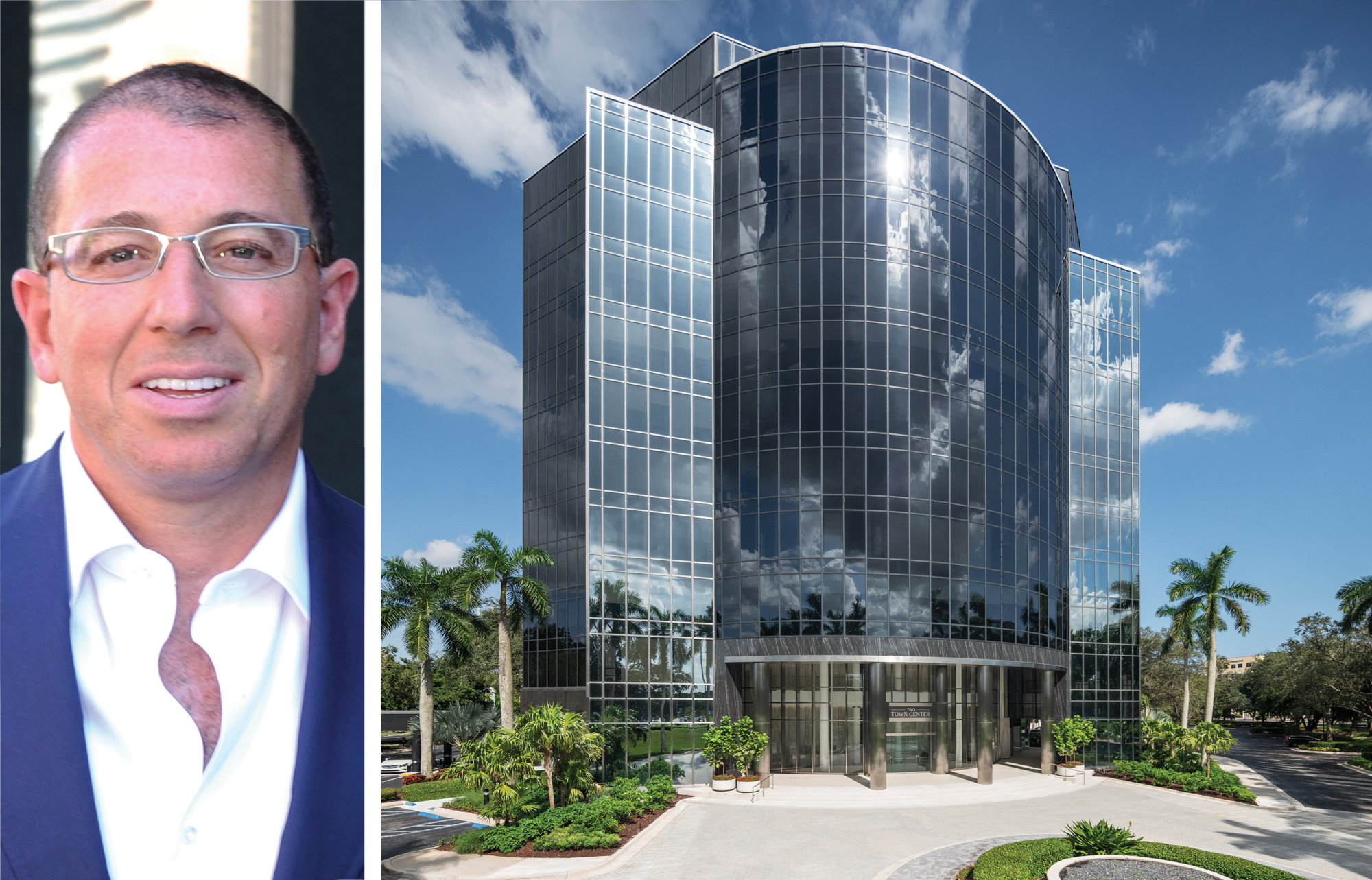 Thor Equities' Joe Sitt and Two Town Center, Boca Raton, Fla.