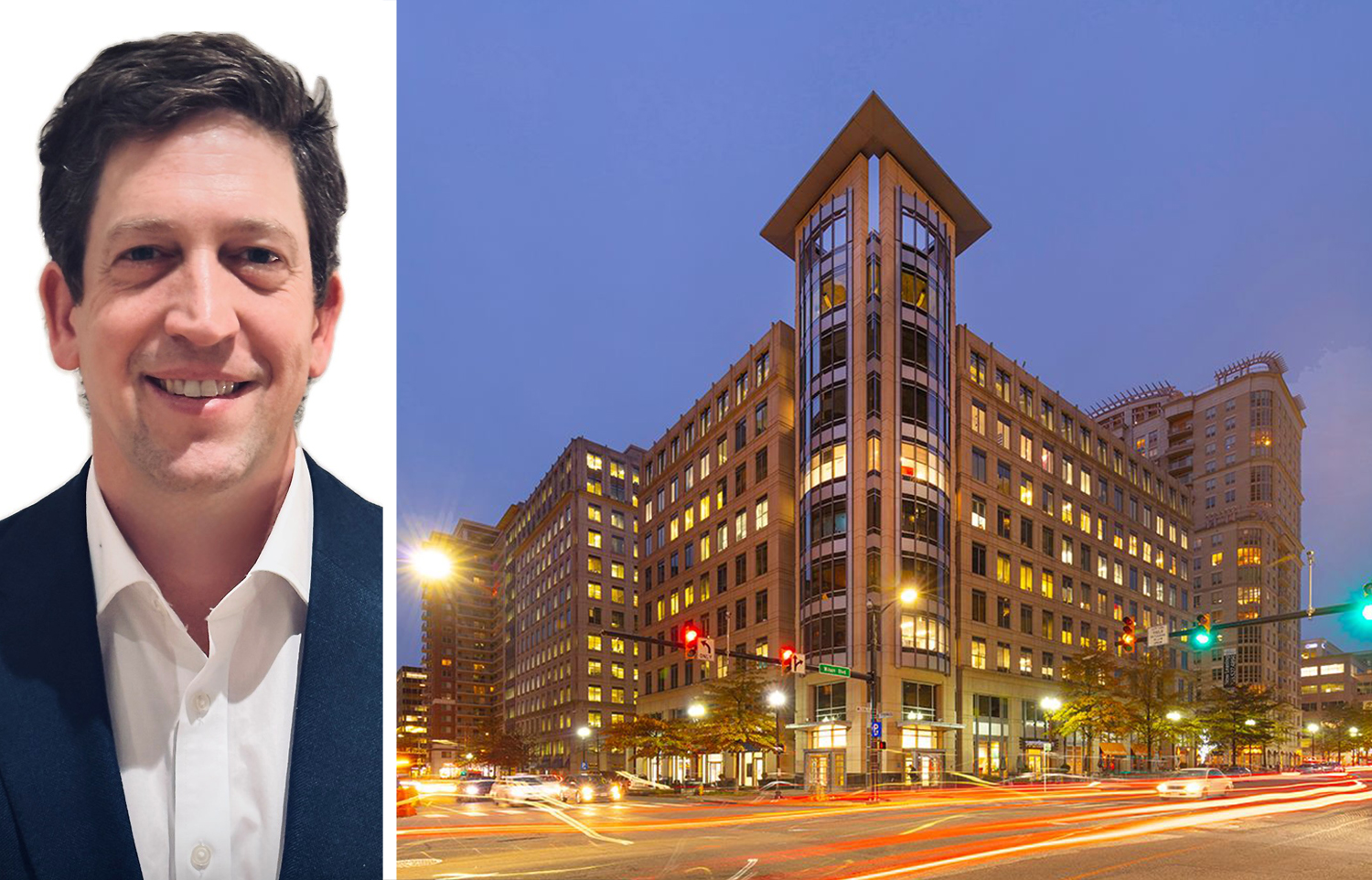 FarmView Ventures' John Wolf and 2 Liberty Center, Arlington, Va.