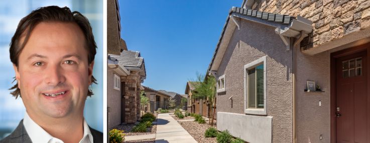 Värde Partners' Jon Miller and the Village at Sonoran Vista in Phoenix.