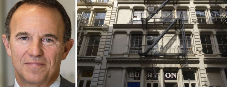 Acadia Realty Trust's Ken Bernstein and 69 Greene Street.