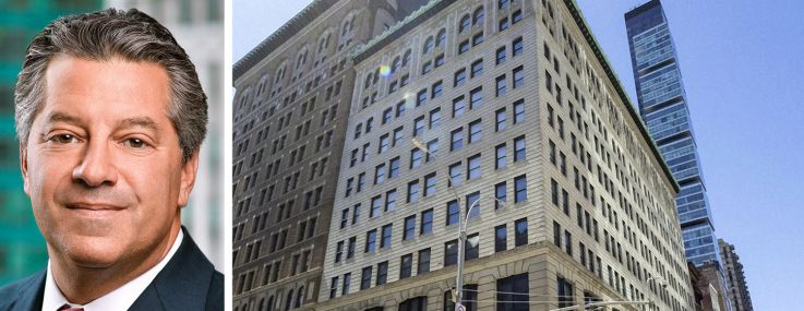 SL Green CEO Marc Holliday and 304 Park Avenue South.