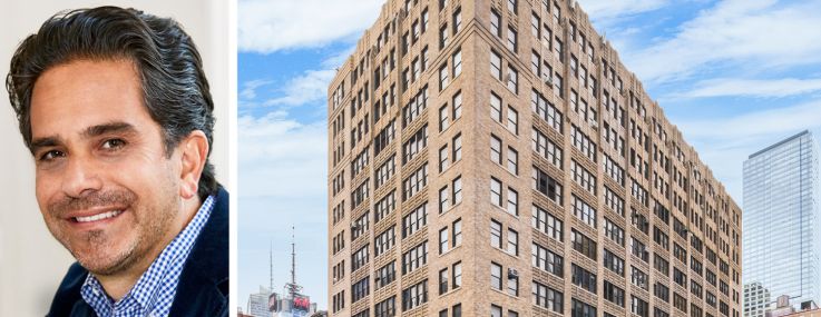 GFP Real Estate's Matthew Mandell and 630 Ninth Avenue.
