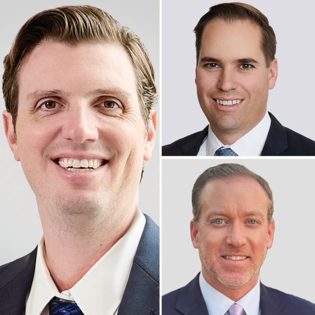 Drew Huffman, Eric Hepfer and Brett Norton