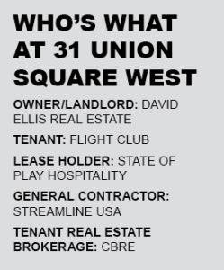 Who's what at 31 Union Square West.