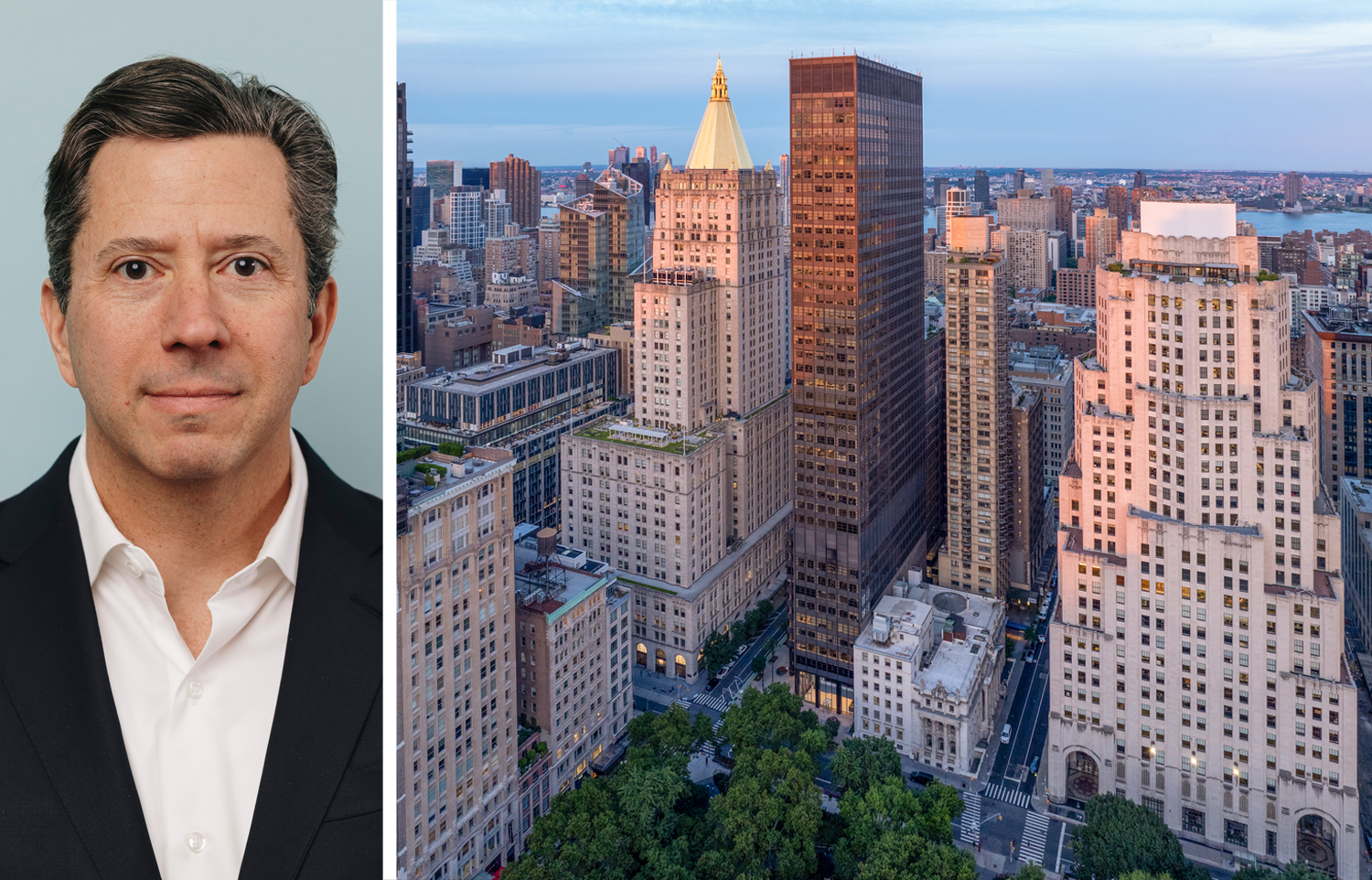 Rudin's Robert Steinman and 41 Madison Avenue.