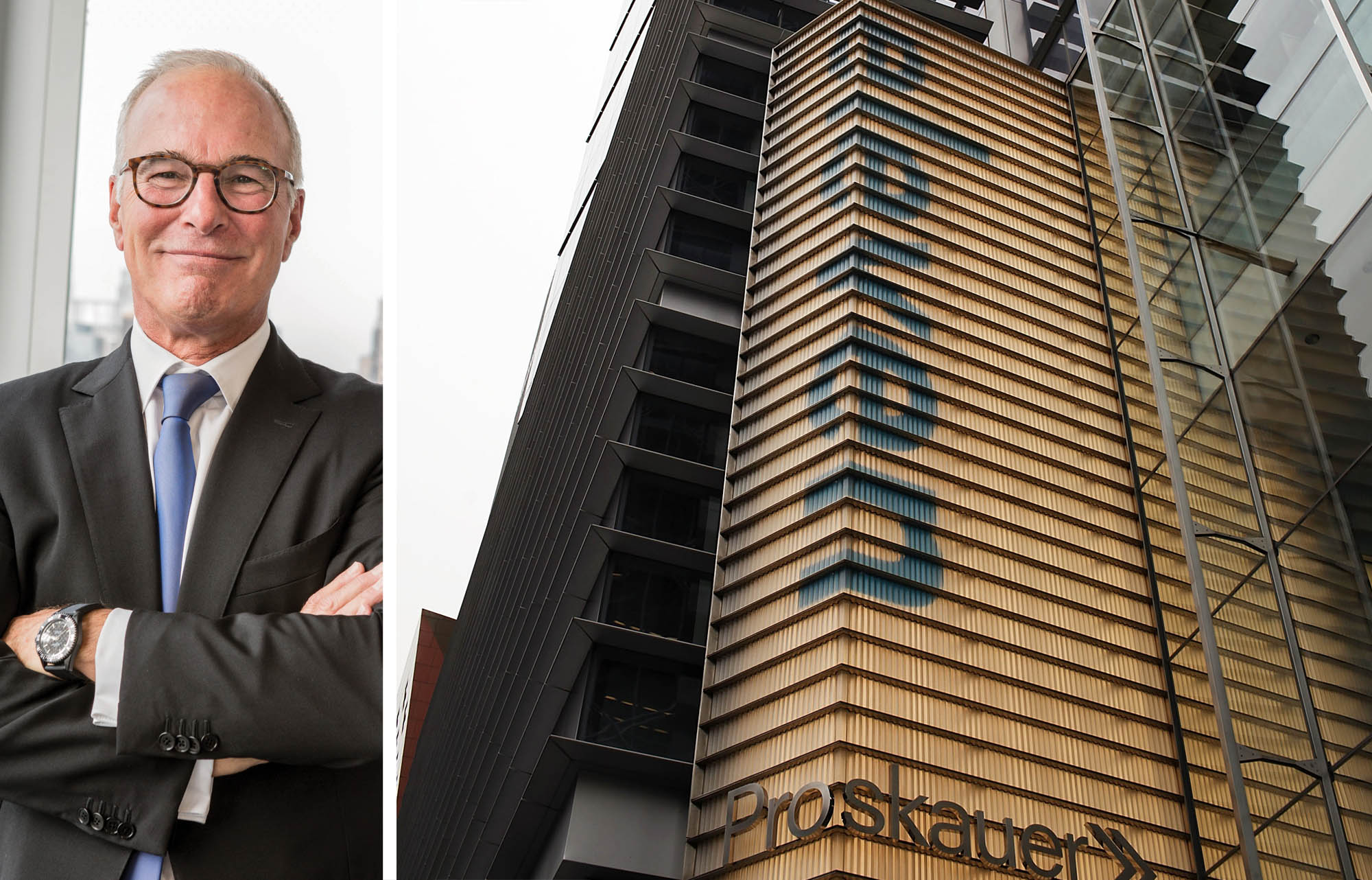 SJP Properties CEO Steve Pozycki and 11 Times Square.
