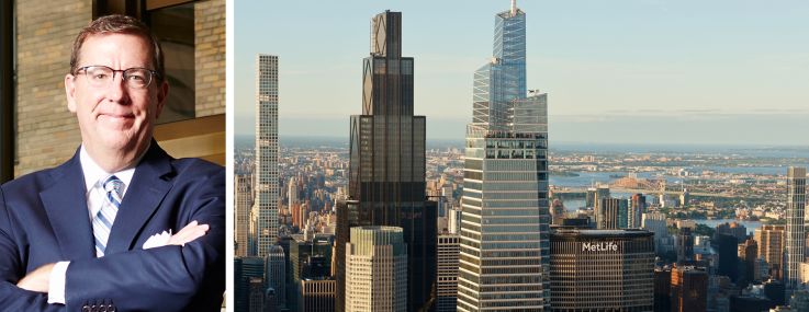 SL Green's Steven Durels and One Vanderbilt.