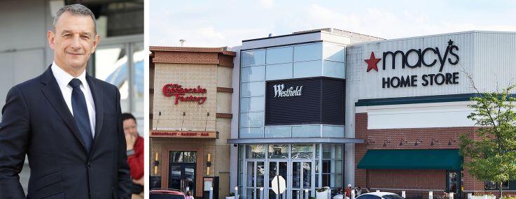 Jean-Marie Tritant and the Westfield Mongomery mall in Bethesda, MD.