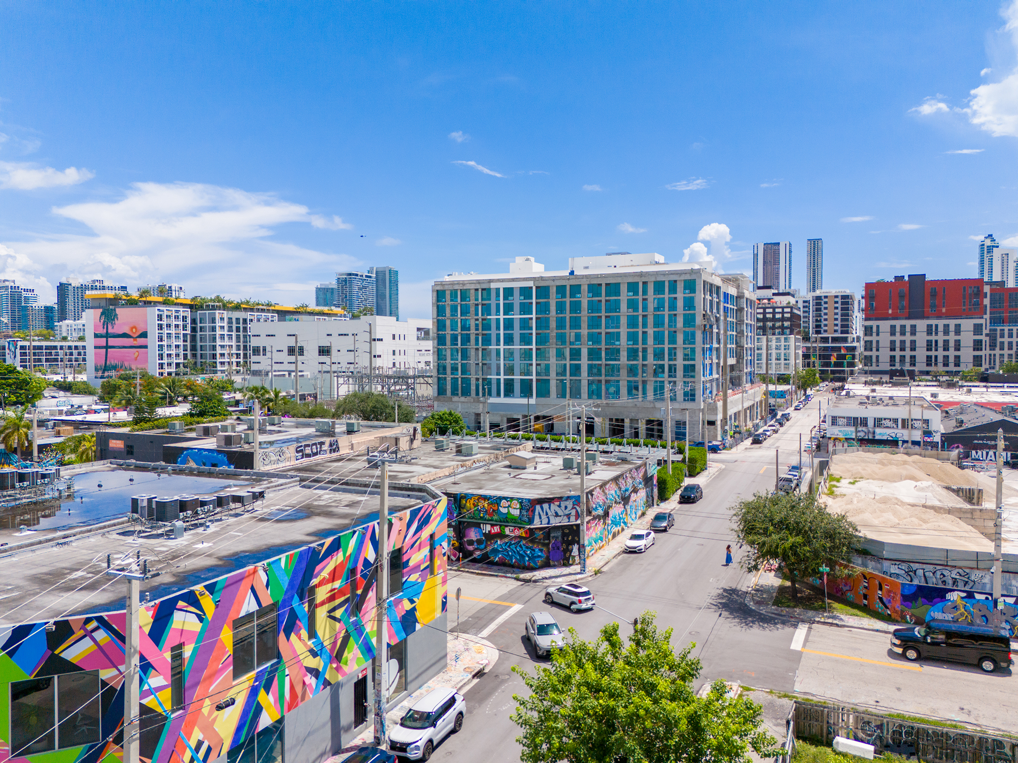 The Wynwood neighborhood of Miami.