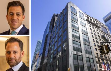 Alberto Smeke (top), Salo Smeke (bottom), and 136 East 57th Street.