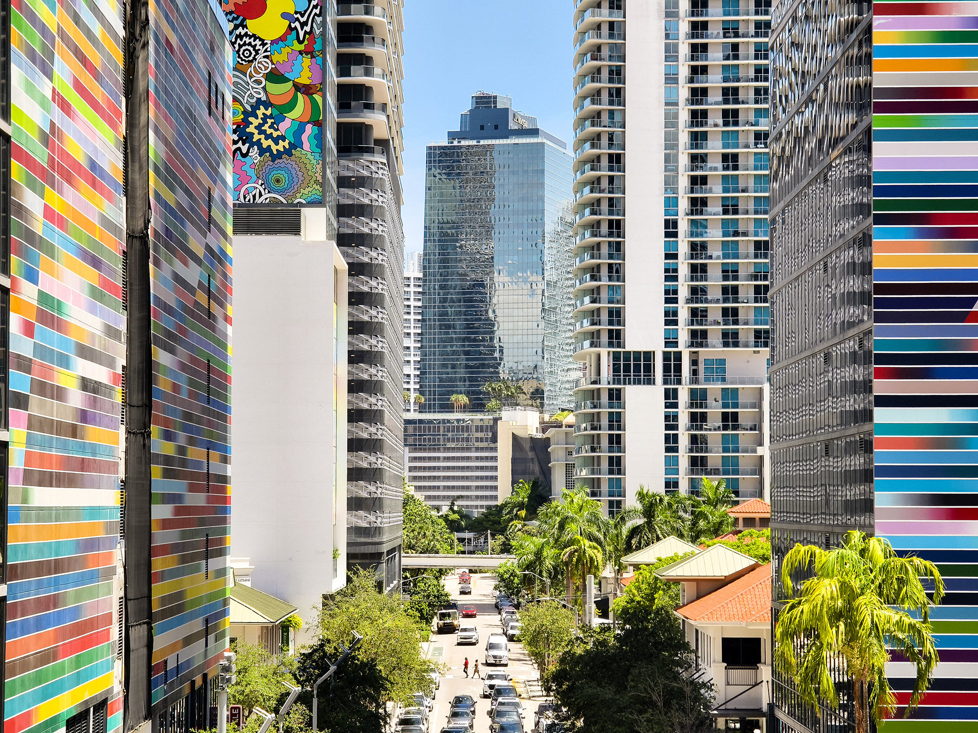 Miami's Brickell neighborhood.