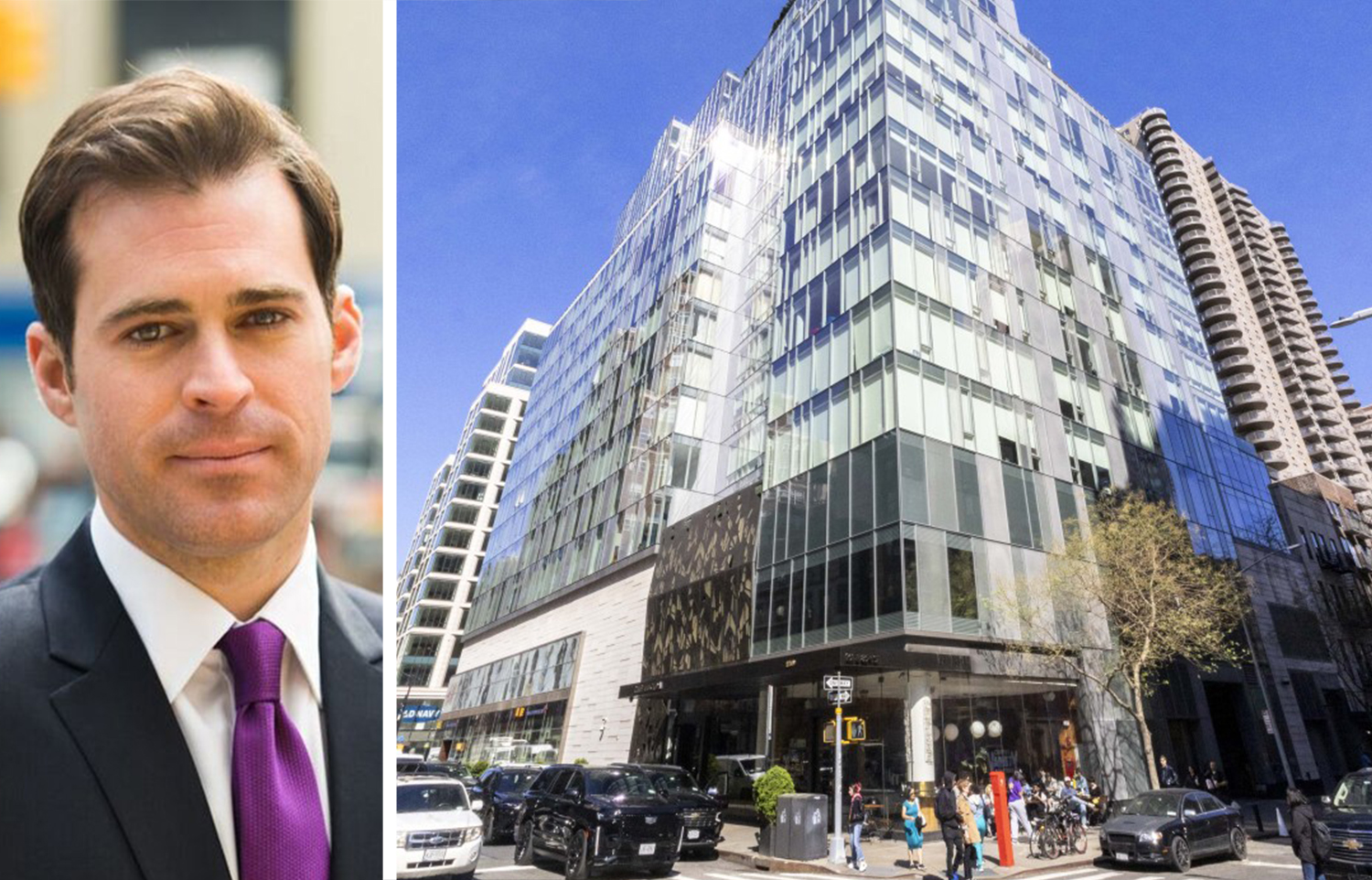 Ripco's Richard Skulnik and 150 East 86th Street.