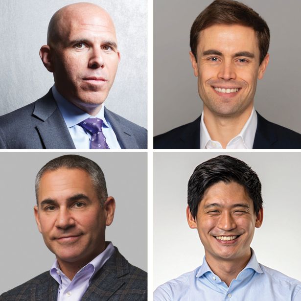 Scott Rechler, Matt Boras, Andrew Min and David Gise