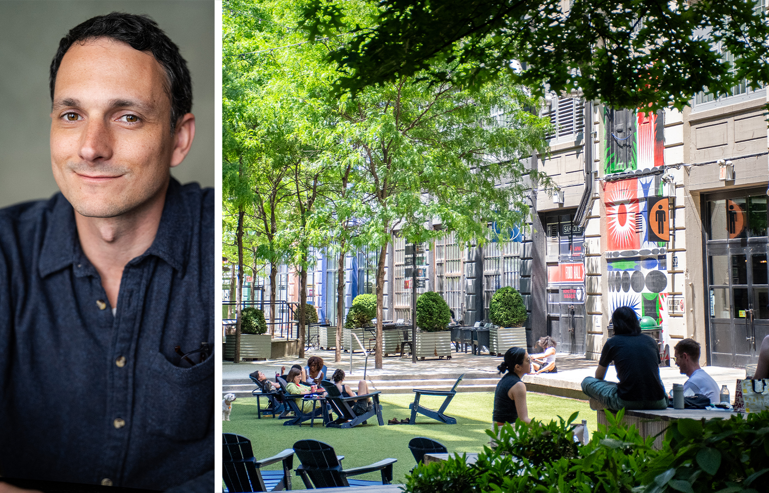Nick Shears, VP of Leasing at Industry City and 4014 1st Avenue in Industry City.