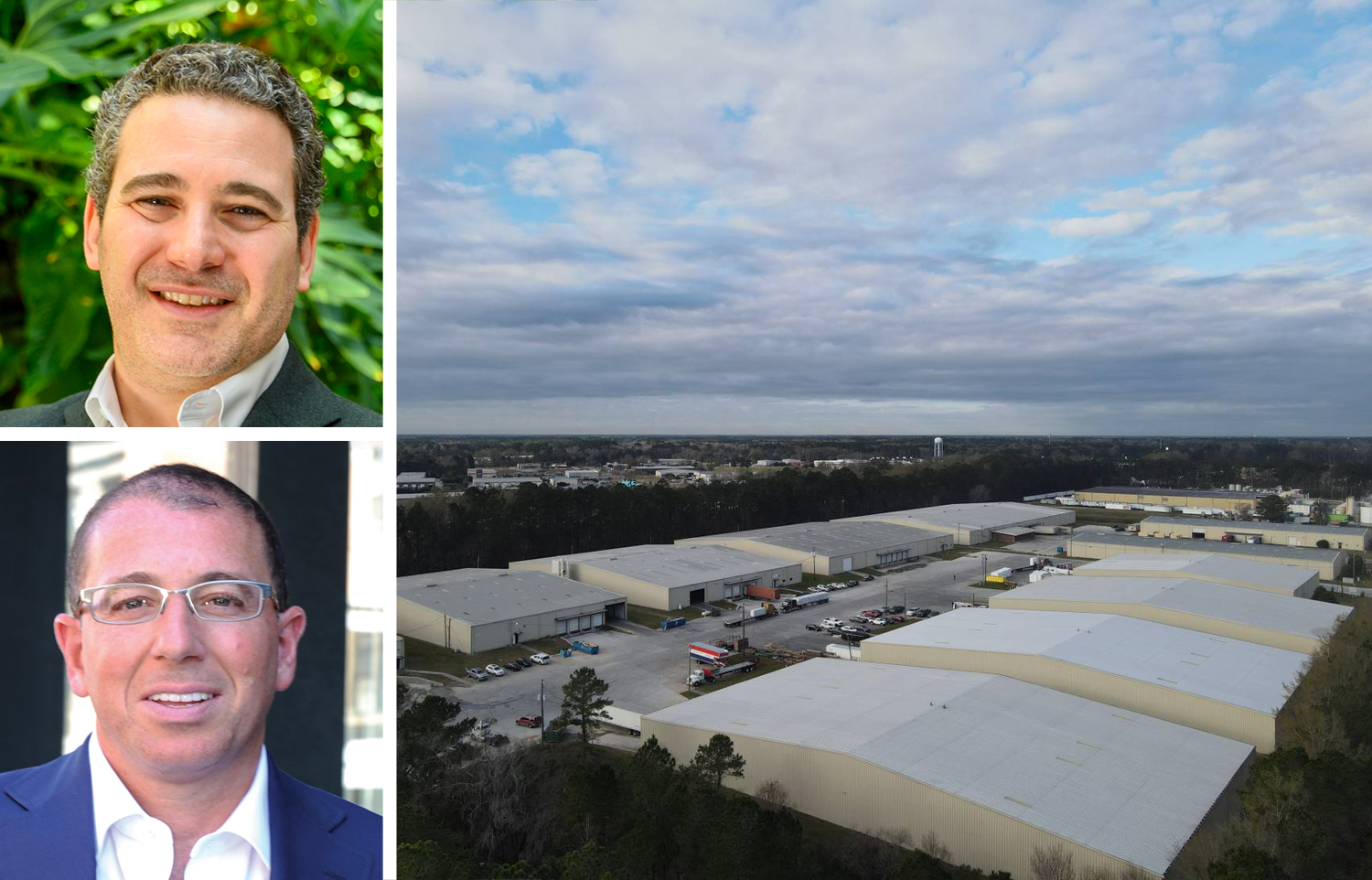 BridgeInvest's Alex Horn (top), Thor Equities' Joe Sitt and 25-27 Artley Road, Savannah, Ga.