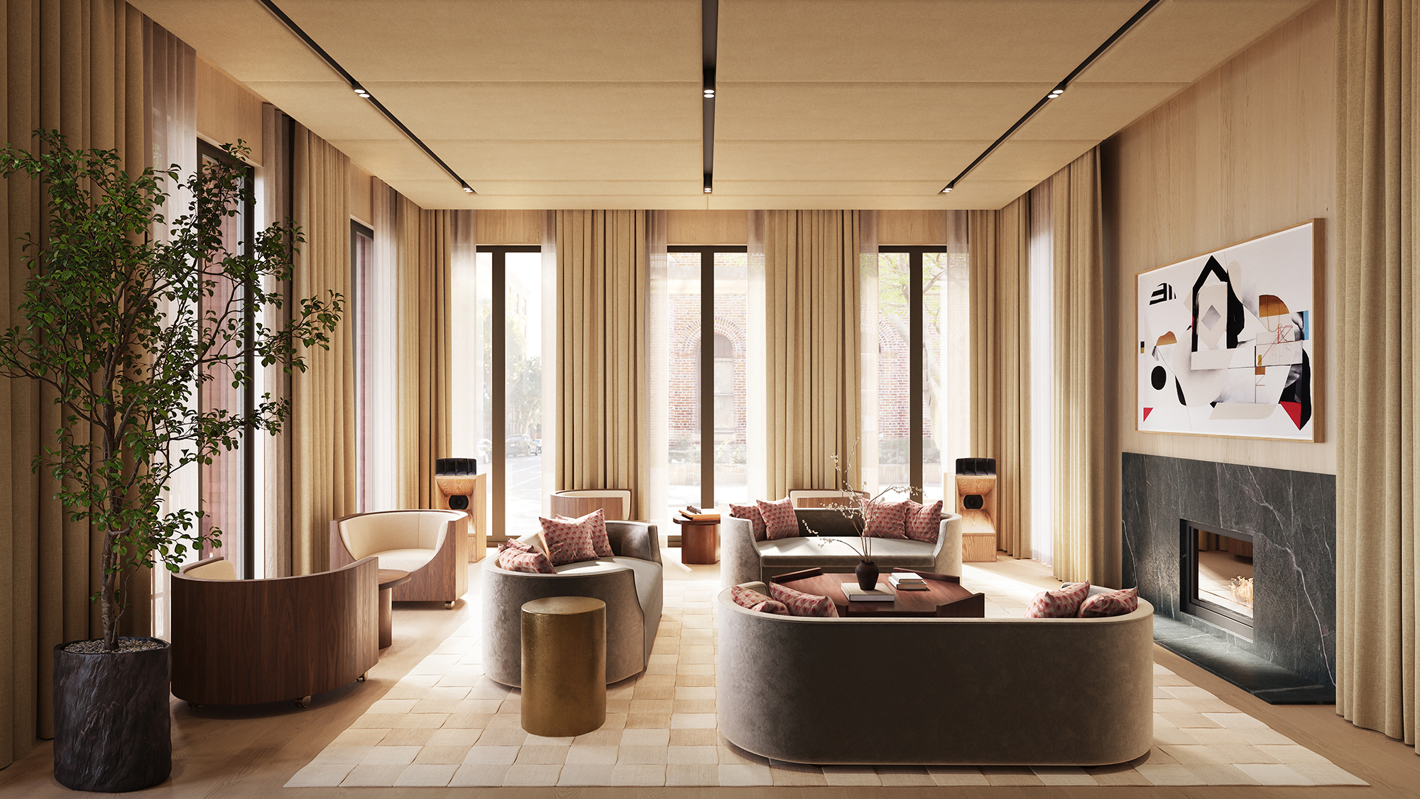 Residents will have access to over 11,000 square feet of amenities.