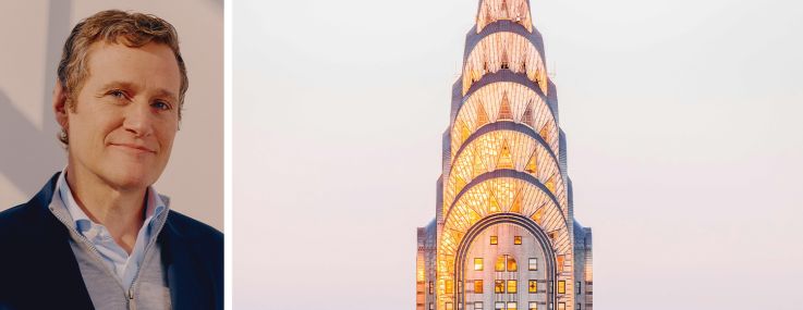 Rob Speyer and the Chrysler Building.