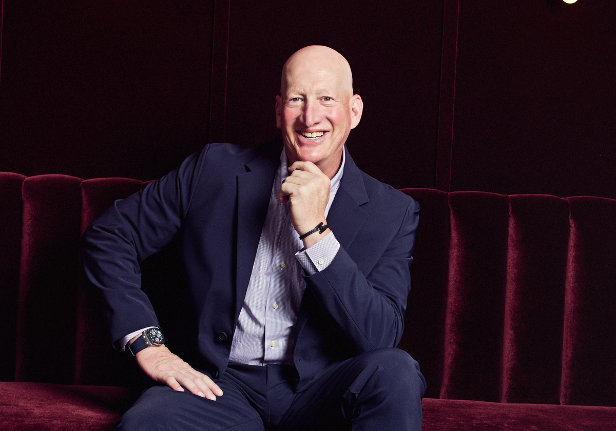 Craig Panzirer of Rudin, photographed at 3 Times Square.
