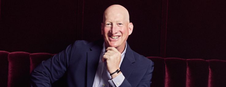 Craig Panzirer of Rudin, photographed at 3 Times Square.
