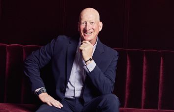 Craig Panzirer of Rudin, photographed at 3 Times Square.