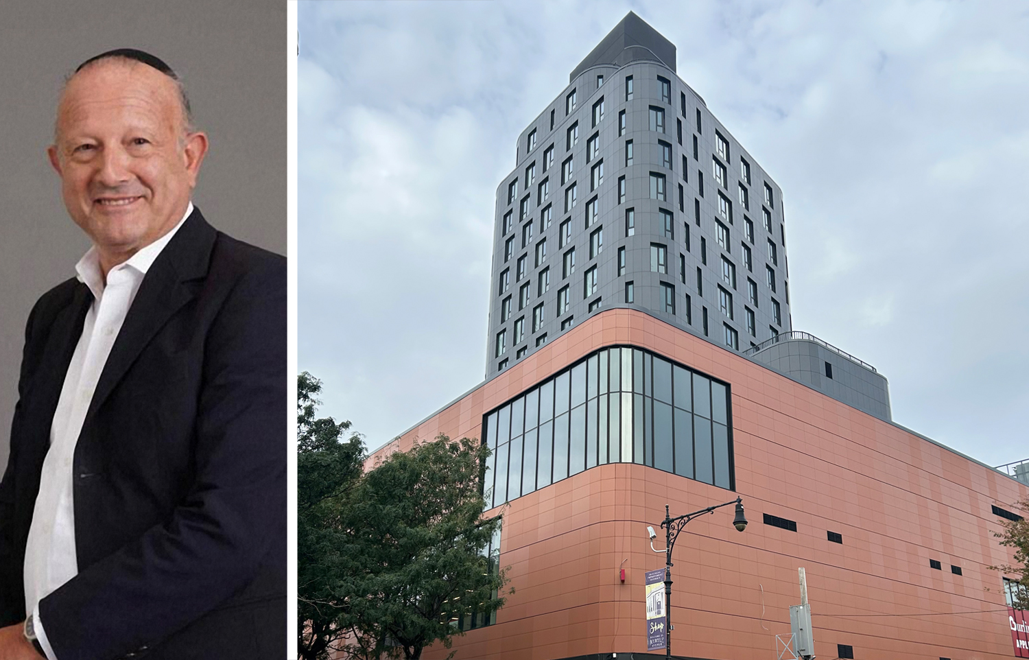 CDK Capital's Daryl Hagler and 5-30 St. Nicholas Avenue in Ridgewood, Queens.