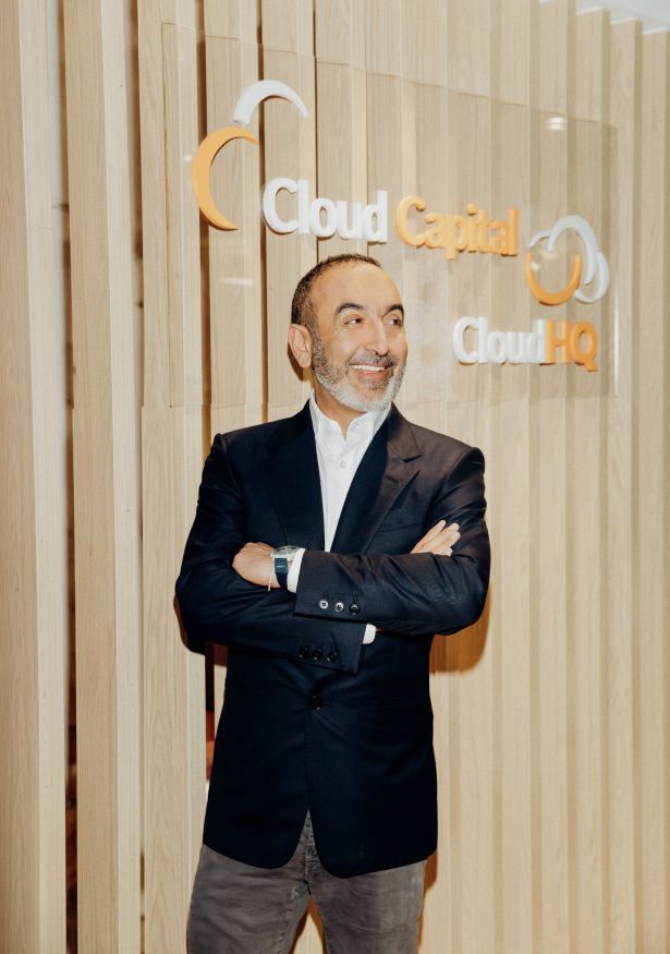 CloudHQ founder Hossein Fatah at the company's London office on Oct. 19, 2026.