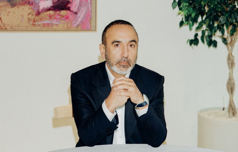 CloudHQ founder Hossein Fatah at the company's London office on Oct. 19, 2026.