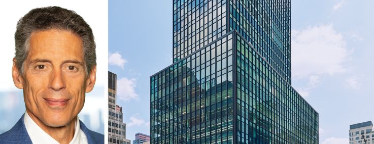 The Durst Organization's Jody Durst and 825 Third Avenue.