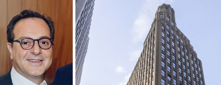 Chetrit Organization's Juda Chetrit (top), Maxim Capital's Jason Bordenick and 1384 Broadway.