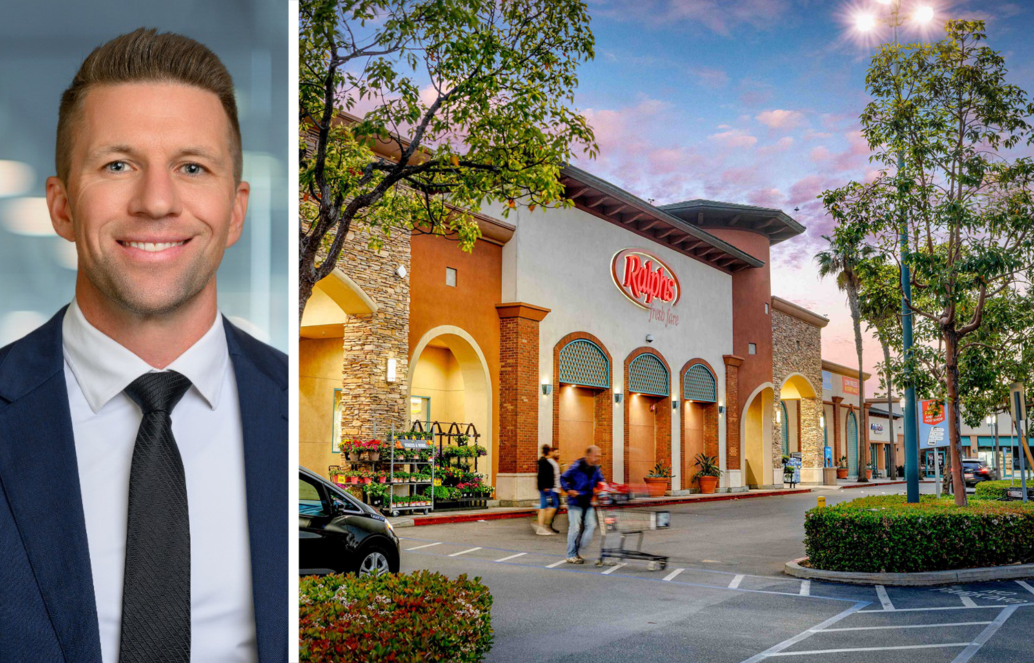 Westwood Financial CEO K.C. Bills and Peninsula Marketplace in Huntington Beach, Calif.