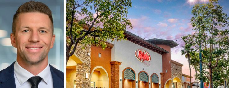 Westwood Financial CEO K.C. Bills and Peninsula Marketplace in Huntington Beach, Calif.