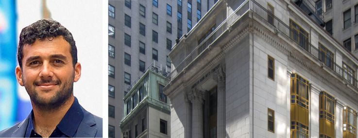 Isa Realty Group's Louis Franco (top), Cushman & Wakefield's Dylan Walsh and 70 Broad Street.