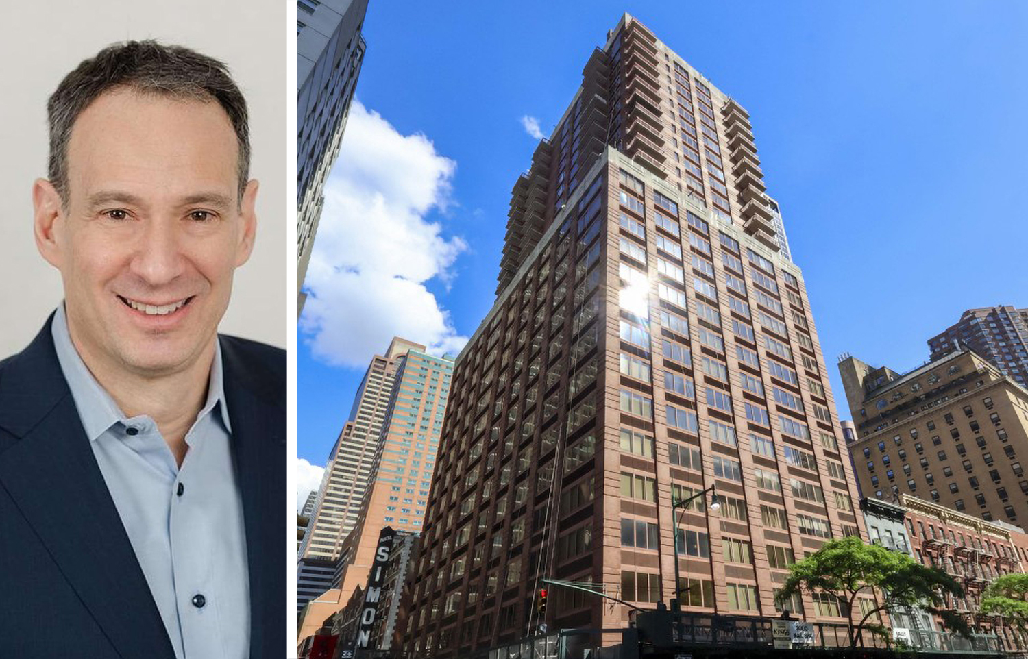 Rose Associates' Marc Ehrlich and 260 West 52nd Street.