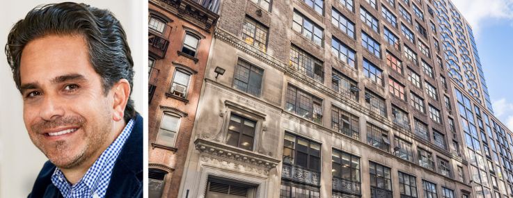 GFP Real Estate's Matthew Mandell and 318 West 39th Street.