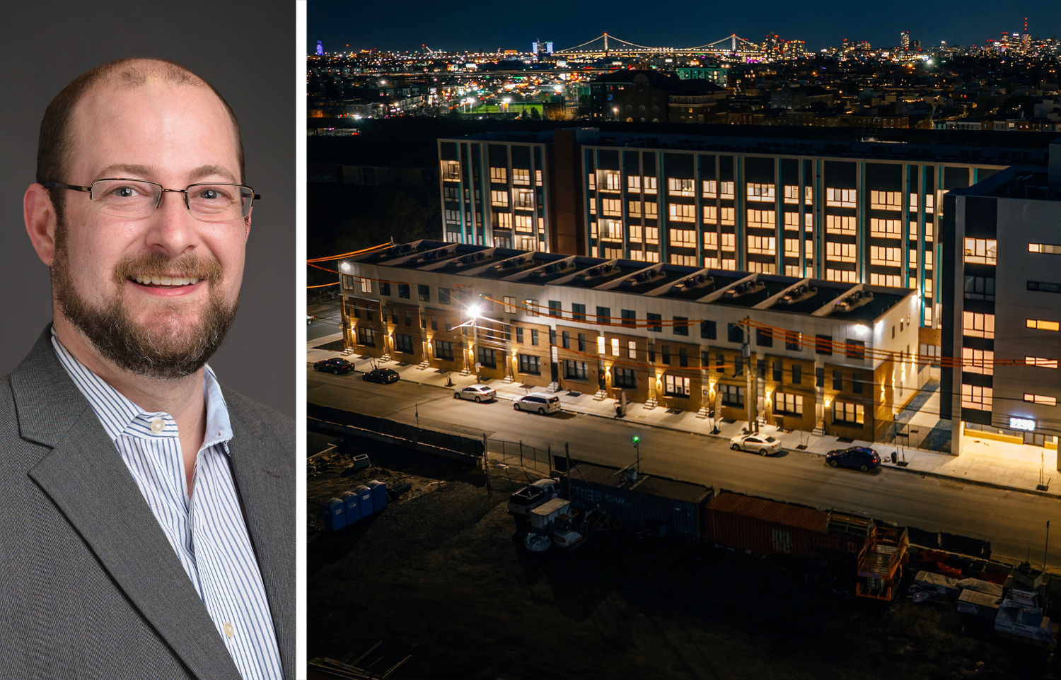 Michael Doty of Nuveen Green Capital and the Somerset Phase II development in Philadelphia.