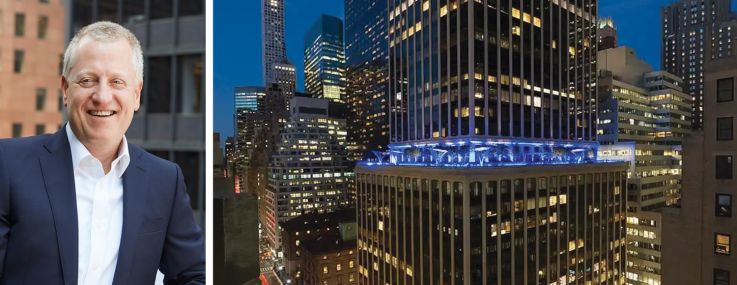 Sage's Michael Lenchner and 437 Madison Avenue.