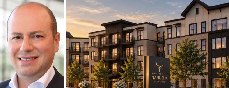 Morris Betesh of Arrow Real Estate Advisors and 945 Nanusha Residences in Buffalo Grove, Ill.