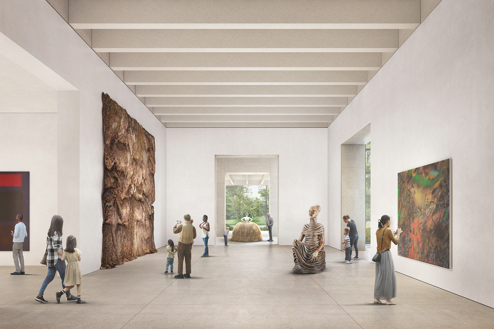 The Oscar L. Tang and H.M. Agnes Hsu-Tang Wing is set to open in 2030.