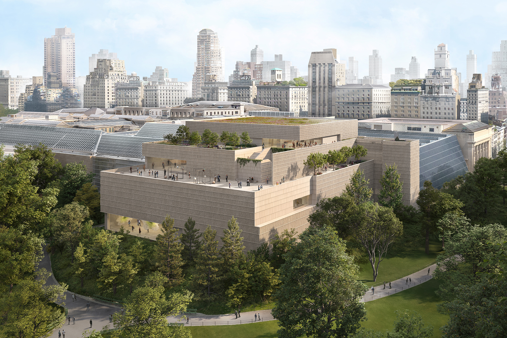 The $670 million endeavor funded by private donors will feature 69,500 square feet of exhibition space.