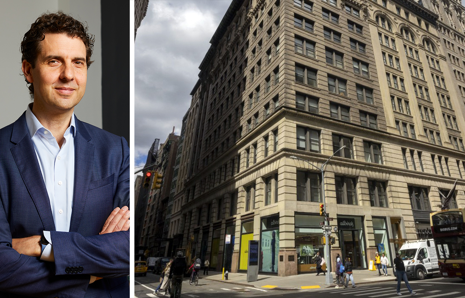 The Bromley Companies' Nick Haines and 120 Fifth Avenue.