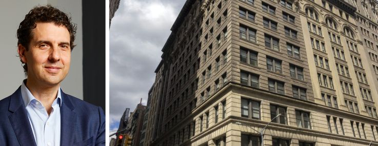 The Bromley Companies' Nick Haines and 120 Fifth Avenue.